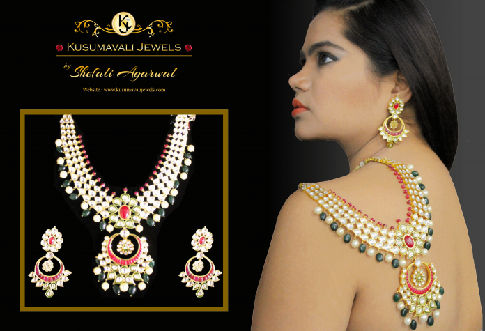Kusumavali Jewels-3 Kundan set for wedding in delhi