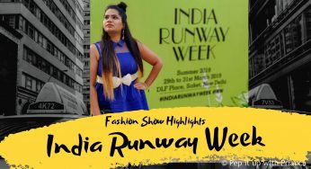 India Runway Week 2019 Season 11|Actress Rashami Desai walks the Ramp, New Delhi